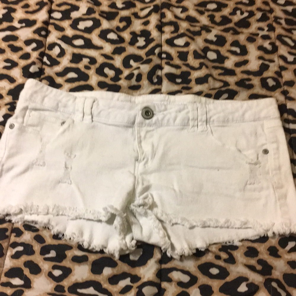 White shorts size 13